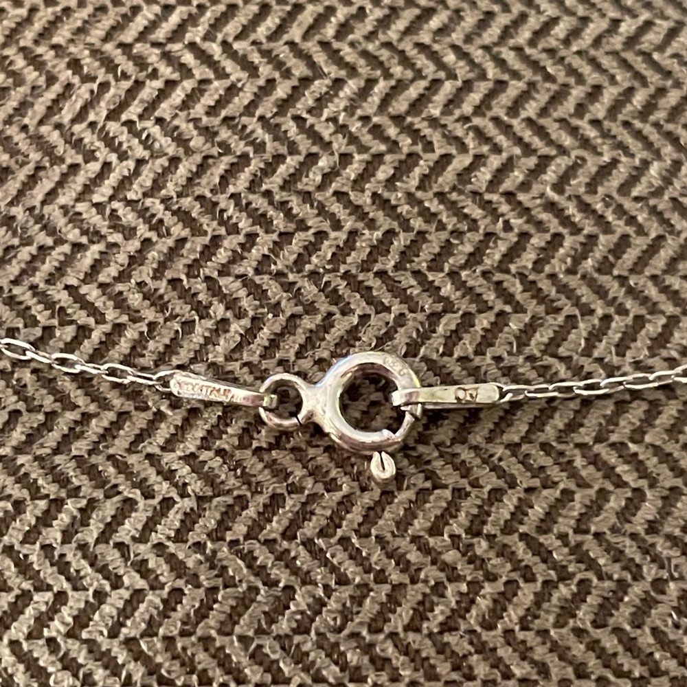 Sterling Silver New York Border Outline Necklace - Picture 6 of 7
